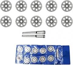 Diamond Disc 22Mm | Diamond Cutting Disc Wheels Circular Saw BIade Cutoff Rotary Tool Disk Mini Drill Mandrel Wood Stone Plastic Glass Shiarp Cutter New 2026 High for Reliable Electronic Component