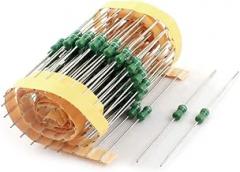 NEW LON0167 100Pcs Electronic Component 1/2W 470uH 10% Color Ring Inductors 4x10mm(100Pcs elektronische Komponente 1 / 2W 470uH 10% Farbe Ringinduktoren 4x10mm