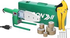 Professional 1000W Digital Display Welding Hine Plastics PE Welding Device Home DIY Heating Hot Melting Welding