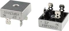 BOJACK KBPC5010 Rectifier Diode 50 A 1000 V Axial KBPC5010 50 amp 1000 Volt Electronic Silicon Diodes (Pack of 2)