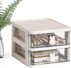 Desktop Storage Organizer - Large-Capacity Multi-Layer Tabletop Organizerr, Durable Multifunctional Desk Storage | Cute Desk Accessories for Home Office School, Organizer for Stationery, Electronics,