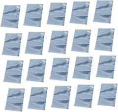 ABOOFAN 100Pcs Static Pouch Translucent Insulation Shielding Bag for Electronics Pe Film Self Sealing Design Protects Components From Static Build Up