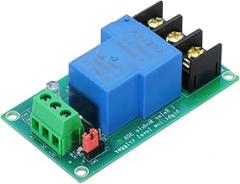 MECCANIXITY 1 Pcs DC 5V 1 Channel Relay Module Switch Board Shield 30A High or Low Level Trigger for Electronics Industrial Home Automation