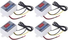 ZJchao Temperature Controller, Electronic Temperature Controller with -50110℃ Temp Control Range 12V 120W 4PCS LED Heating Cooling Tat Switch Module Tat Control for Incubator