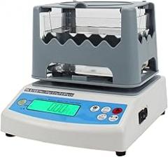 Electronic Solids Density Meter, Built-in Level, Portable Density Testing Instrument, for Rubber, Wire and Cable, Metal Alloys, Jewellery, Glass, Ceramic, Rechargeable Design 300A