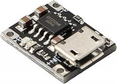 1S 3.7V Lipo Li-ion Battery USB Charger Module Charging Board for Electronic Projects DIY Kit with Automatic Termination at 100mA UK Plug