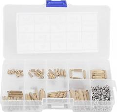 M2 Screw Nut Standoff Assortment Kit 270pcs | Stainless Steel & Brass Oxidation - Defying Hardware | Electronics/Machinery/DIY Projects | 10 Sizes + 90 Nuts + 90 Screws