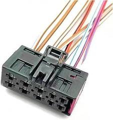 10Pin Auto Electronic Connector Wire Harness Seat Heating Male Female Plug Socket compatible 7L0972762 8E0972710 With Cable (Color : 10P Female, Size : 5 Pcs)