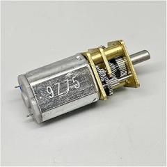 N20 Geared Electronic Starter DC 6V 52RPM Low Speed High Torque 520gf-cm D-axis Precision Reduction 1:298