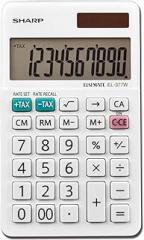Sharp EL-377WB Business Calculator, White 2.75