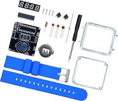 Assembly Digital Electronic Watch Kit LED Display Soldering Project for Outdoor Enthusiasts and Enthusiasts Simple Watch Assembly Kit