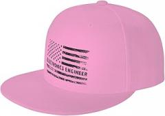SIYTUAU Electronics Engineer USA Flag Snapback Hat for Men Women Baseball Cap Trucker Flat Bill Hats Dad Caps