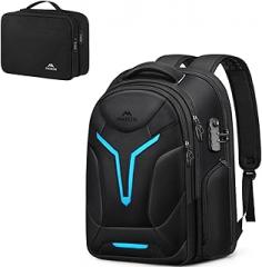 MATEIN Electronics Organizer Travel Case, Anti Theft Gaming Laptop Backpack for Men, 18 inch Extra Large Backpack with USB-C Charging Port