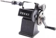 Coil Winding Machine, NZ-1 Hand Crank Electronic Counting Winding Machine, Small Home Hand Winding Machine, Stranding Machine Mini Count Winding Tools