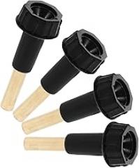 4pcs Light Knob Extension Rods Replacement Parts for Home and Dorm Room Lighting Improved Control for Floor and Table Lamps