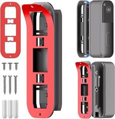 Adjustable Mount for Blink Video Doorbell Corner Mount, Adjustable Angle Wedge Kit for All-New Blink Doorbell, Universal Left/Right Installation to Extend Viewing Range & Fix Blind