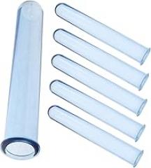 Milisten 6pcs Hydroponic Planting Vase Test Tube Creative Flower Stand Vases for Decor Easy Maintenance