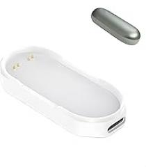 Magnetic Charging Dock Compatible with PLAUD NotePin S Ai and NotePin Ai, USB-C Port for Fast Charging and Secure Placement (White)