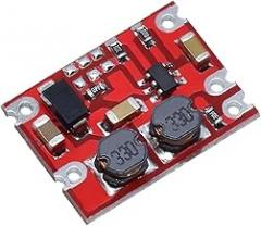 600MA DC-DC Buck Boost Power Module Step Up and Down Board Input 3V-15V Output 3.3V/5V/4.2V/9V/12V Electronic DIY PCB(5V)