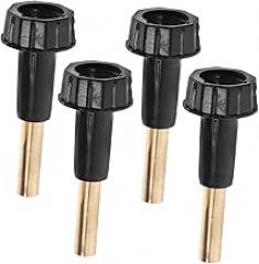 Lurrose 4pcs Light Lamp Turn Knob Extension Rods Easy Install Replacement Parts for Enhanced of Table and Floor Lamps