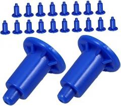 20pcs Universal Electric Scale Feet Plastic Leveling Shims for Accurate Measurement Compatible Digital Weighing Scales Stable Support for Electronics