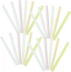 Housoutil 60pcs Colored Hot Melt Glue Sticks for Crafts Versatile Adhesive for Projects Repairs Art for Electronics Fabrics and More