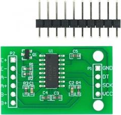 Load Cell Amplifier,Load Cell Weight Sensor, Load Cell 1KG 5KG 10KG 20KG HX711 AD Weight Sensor Module Electronic Scale Aluminum Alloy Weighing Pressure Sensor Used to Measure Force, Pressure, Displac
