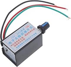 Speed Regulator Switch for Cars Trucks and Appliances Durable Electronic Control for Fans and Heaters Motor Speed Controller for Easy