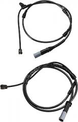 X AUTOHAUX 2pcs 34356792567 34356854168 Front Rear Brake Pad Electronic Wear Sensor for BMW X6 2011-2019 X5 2011-2018