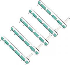 for Slide Potentiometer 10K Ohm B103 Linear Variable Resistor 75mm Body Length Carbon Film Material 0.25W Power Rating for Electronic Circuit Projects