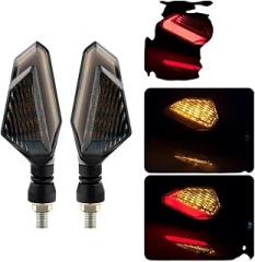 Compatible With Multiple Devices Motorcycle Turn Signals Amber Blinkers Indicators Bright Motorbike Lamp Flashers Signal Tail Light Scooter Acces New 2026 High For Reliable Electronic Component