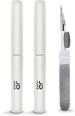 2 Pack - Airpod Cleaning Kit Earbud Cleaning Kit - Phone Cleaning Kit in-Ear Headphones Cleaning Pen Tool, Portable 3-in-1 Laptop Cleaning Kit Electronic Cleaner with a Sponge, Metal Pen Tip