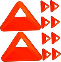 Mipcase Logo Plate Soccer Cone Poles Cones for Soccer Cones Sports Soccer Practice Equipment Giant Games Soccer