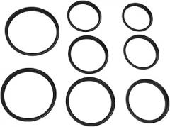 Step Up Rings For Filters, Aluminum Alloy Camera Ring with Lightweight Camera Lens Filters For Camera
