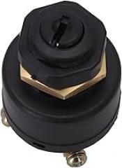 Ignition Switch For OMC Marine Engines Features Push To Choke Functionality And Comes With Two Security Keys