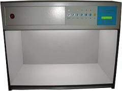 Color Matching Cabinet 5 Light Sources D65 TL84 UV F CWF Color Light Box Color Assessment Cabinet Box with 110V/220V Voltage for Textile Printing Dyeing Material