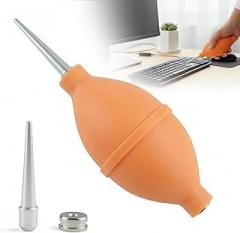 Compressed Air Duster,Camera Cleaning Kit,Coffee Cleaning Tool,Multi-Purpose Cleaning Device for Electronics,Cameras, Coffee Equipment,Ideal for Photographers and Tech Enthusiasts(Orange)