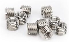 Pilipane Thread Repairing Nut Stainless Steel Fastener Accessory M6 x 1.0mm M10 x 1.5mm 8MM Effective Thread Repair Tool for Aviation Automobiles Electronic Communications Computers Lamps