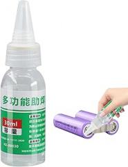 Electro Flux - Liquid Solder Repair for Electronics | 40g Precision Welder with Wetting & Fast Adhesion, Ideal for Battery Electrode, Stainless, Galvanized, Iron, Nickel, Assembly, Industry M