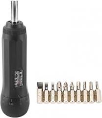 Preset Torque Screwdriver Adjustable Torque Kit with 10 Bits for 0.5 to 3 nm Alloy Nylon Electronic Precision Instruments