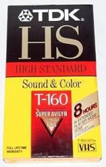 Tdk Life On Record 30540 Vhs Videocassette - Vhs - 2.67 Hour 