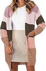 Sweaters for Women Open Front Knit Casual Pullover Sweater Fall Outfits for Women