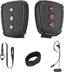 Came-TV Action Communicator 1.9GHz 2-Pack Dect Full Duplex Wireless Intercom with 1100ft 3.5mm Audio Port for Referee Communication,Film Production,Boating,Camping