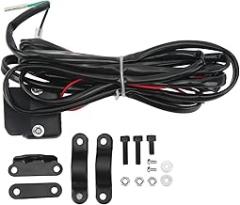 Handlebar Control Line 3 Meters Length Winch Rocker Switch Kit Replacement WARN 500 2.5CI ATV Electric Winch Supplies Handlebar Mount Control Line Hand Crank Toggle Switch