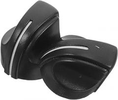 2pcs Sturdy Potentiometer Knob Cap Replacement for Control Panel Volume Amplifier Speed Control Plastic for Electronic Devices