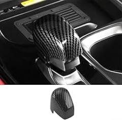 Gear Shift Enhancement ABS Carbon Fiber Style Trim for Lexus RX350/RX500h 2023 & 2024 (Black)