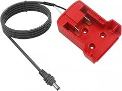 for Starlink Mini 18V Battery Adapter, DC Power Cable Compatible with Milwaukee M18 Battery Accessories with 3.2FT 18AWG Cord