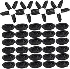 100pcs Static Disposable Finger Covers Latex Finger Protectors for Electronics Laboratories and Assembly Work and Comfortable Flexible Design for Precision Tasks