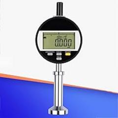 ERICAT Digital Surface Profile Gauge, Surface Roughness Tester with LCD Display Screen, 0-12.7mm Measuring Range, Support USB Data Output and Interchangeable Probe, for Grinding, Printing, Spraying