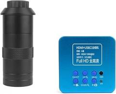 Full HD 1080P HDMI USB Industrial Electronic Digital Video Microscope Camera(Wiht 130x lens)